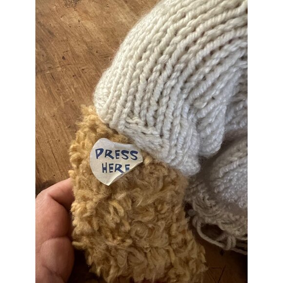 Build-A-Bear Centennial Teddy Bear V With Heart Sweater & Fringe Skirt Collectib - Picture 10 of 10